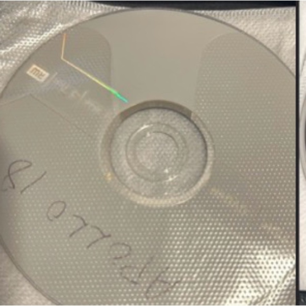 Silver CD-R Disc